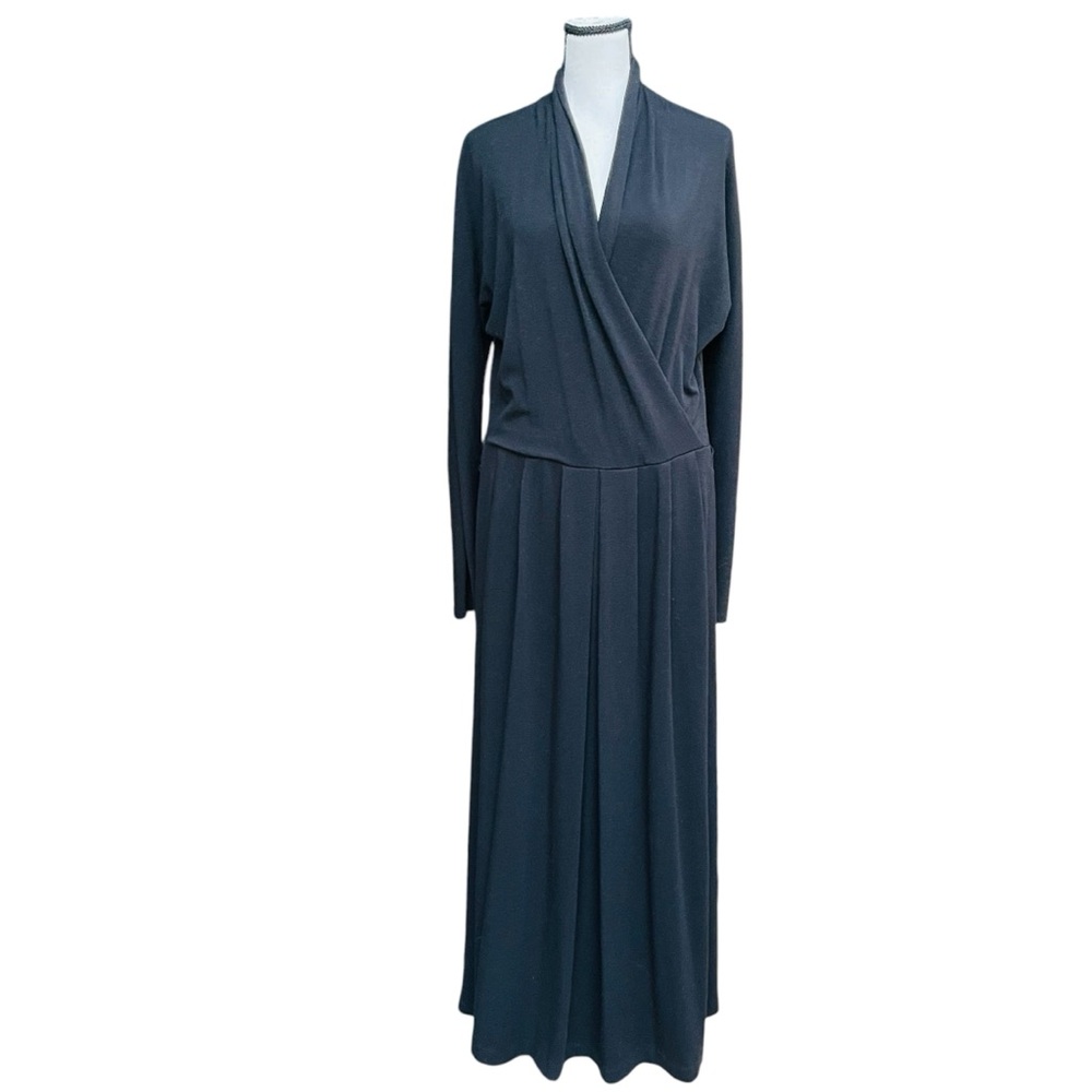 Anne Klein Wool Black Women's Dress